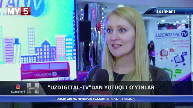 «Uzdigitel-Tv”ning yutuqli o’yinlari davom etmoqda