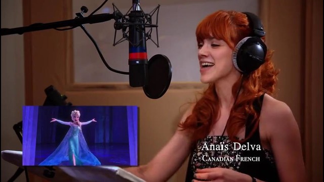 Frozen – Let it go на 25 языках, мультиязычная версия