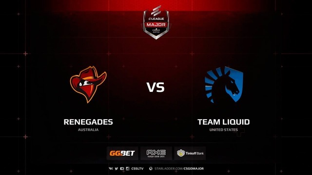 Liquid vs Renegades, Main Qualifier, ELEAGUE Major- Boston 2018