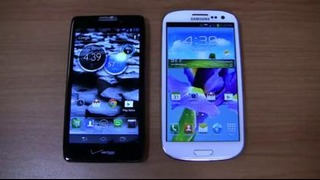 Motorola DROID RAZR MAXX HD vs. Samsung Galaxy S III Dogfight Part 1