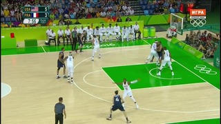 Рио 2016 Баскетбол Мужчины США – Франция (14.08.16) часть 1