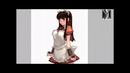 Speed Painting young Anime Manga Maid girl with Adobe Photoshop