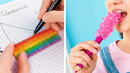NOBODY TELLS YOU THESE DIY SCHOOL SECRETS HACKS