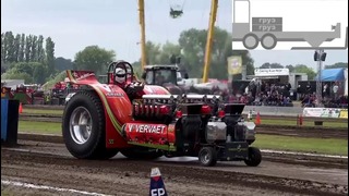 Трактор 12000 л.с! Обзор Tracktor pulling гонки на тракторах