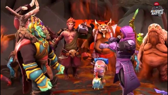 DotaVersus]. Rosh Pit Battle #2. Carry Wraith King vs Carry Antimage