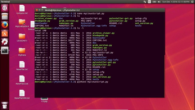 31.Python для Начинающих – Конвертирование. py в Linux bin