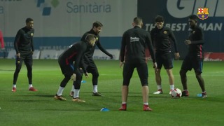 Luis Suárez birthday celebrations and Espanyol preparations