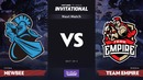 SL i-League Invitational S4 – Team Empire vs Newbee (Game 1, Group B)
