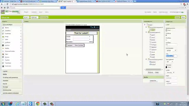 AppInventor-Tutorial #4 – Ohm’s Law 1