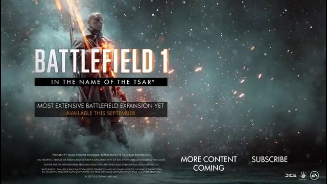 Battlefield 1 | "Во имя Царя" Тизер