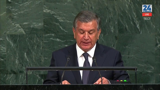 (HD) Шавкат Мирзиёев на 72-й сессии Генассамблеи ООН