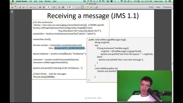 Intro to Java. Unit 16. JNDI and JMS (in Russian)