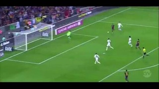 El Cano de Dani Alves a Cristiano Ronaldo El Clasico 26.10.13