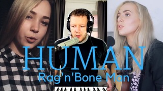 Топ 5 лучших исполнений песни Human (Rag and Bone Man)