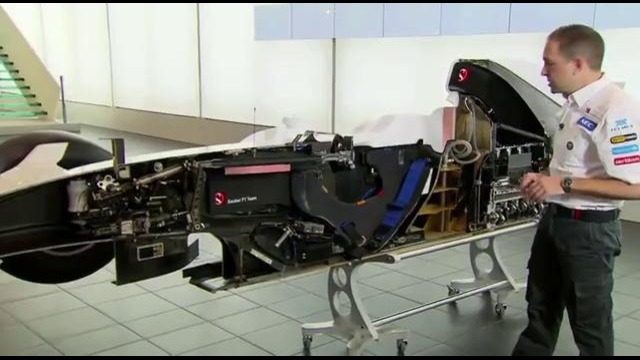 Sauber F1 Team – World Premiere: Cutaway F1 Race Car