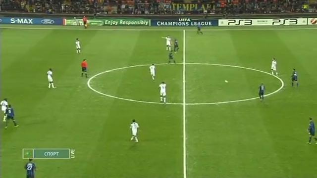 Интер – Тоттенхэм | Лига Чемпионов 2010/11 | 3-й тур (2-й тайм)