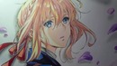 Speed Drawing – Violet Evergarden (fan art)