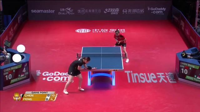 2017 World Tour Grand Finals Highlights Chen Meng vs Feng Tianwei (1/4)