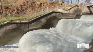 Субботние прогулки: Каскад водопадов около Буржарской ГЭС