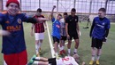 Кто последний забьет выход один на один получит 10.000 рублей