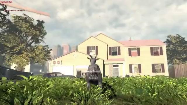 Goat Simulator 1st Alpha Gameplay