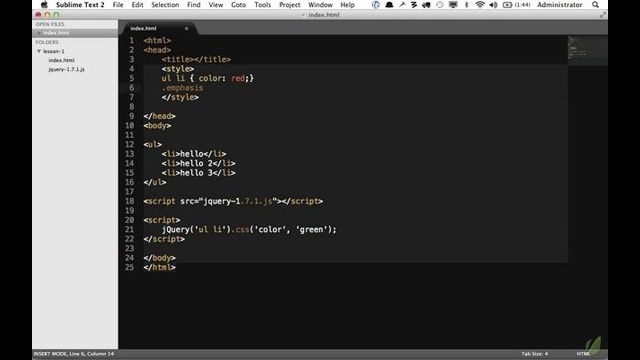 1. Hello jQuery – 30 Days to Learn jQuery