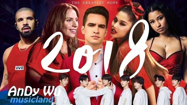 Mashup 2018 "the greatest hope" by #andywumusicland (best 144 pop songs)