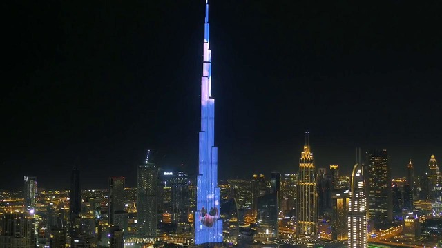 Launch of Samsung Galaxy S9 and S9+ at Burj Khalifa