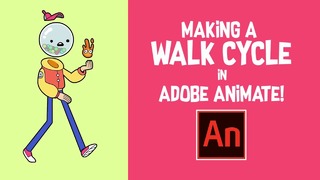 Making a Walk Cycle in Adobe Animate