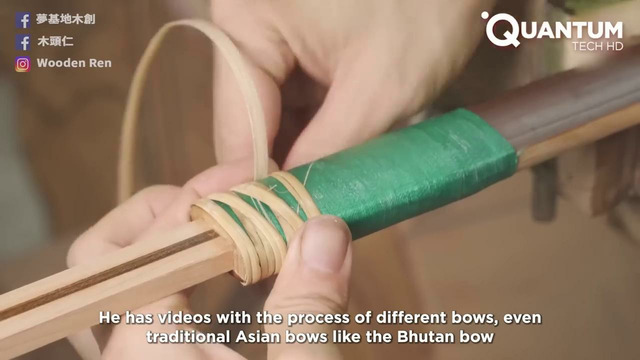 Master Woodworker Makes Arrows & Bow from Bamboo | Japanese Joinery @woodenren