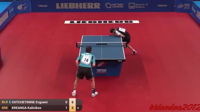 Kalinikos Kreanga vs Evgueni Chtchetinine (European Championships 2015)