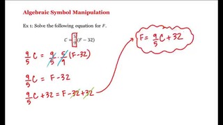 2 – 3 – Algebraic Symbol Manipulation (4-15)