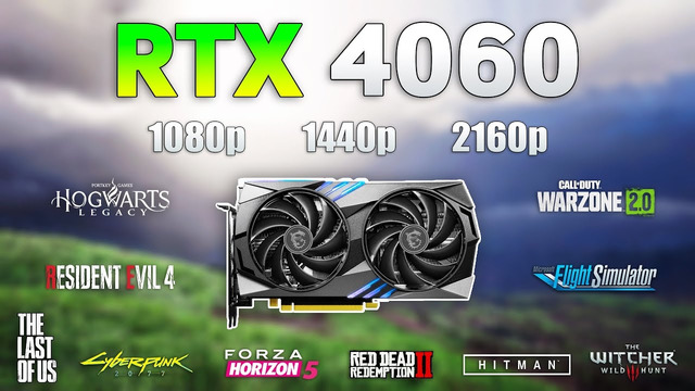 GeForce RTX 4060 – Test in 10 Games | 1080p | 1440p | 4K