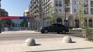 Приподнятые переходы на улице в Tashkent CIty