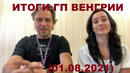 Формула 1 – Итоги гонки Гран-При Венгрии (01.08.2021)