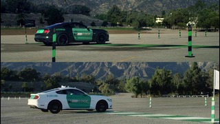 Дрифтер и бывший Стиг сразились на настоящих автомобилях в виртуальной реальности