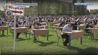 Проведение тестовых испытаний в Ташкенте и регионах