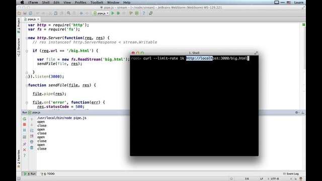 26 – Node.Js] Writable поток ответa res, метод pipe [Илья Кантор