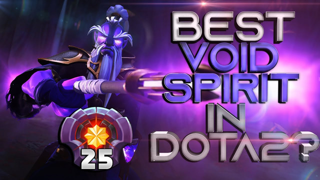 Best void spirit in dota 2 – lvl 25 master tier – top rank 500 immortal