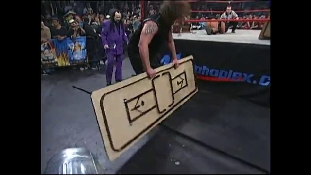 TNA Against All Odds 2006 Rhino Vs Abyss Falls Count Anywhere