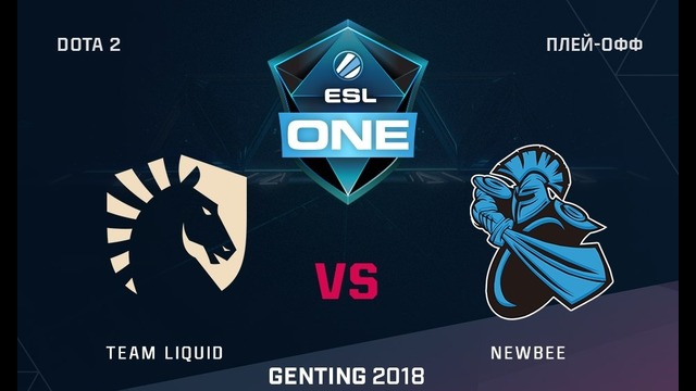 ESL One Genting 2018 – Team Liquid vs NewBee (Game 3, Groupstage)
