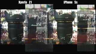 IPhone 5s vs Xperia Z1 фотокамеры