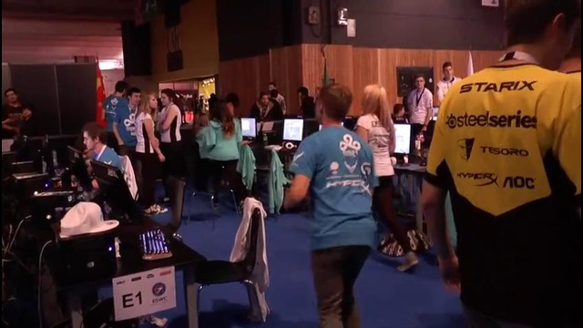 Flashbang dance avec n0thing – ESWC 2014
