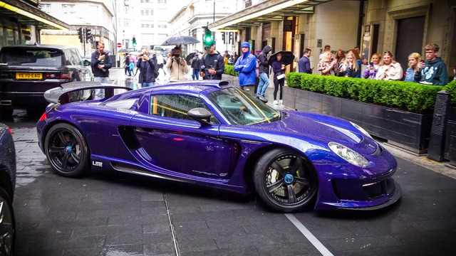 1 of 25 Gemballa Mirage GT – Insane V10 Sounds in London