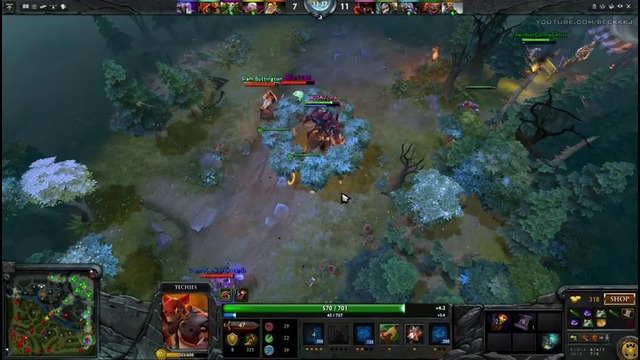 Dota 2 SexyBamboe Techies Ranked Gameplay