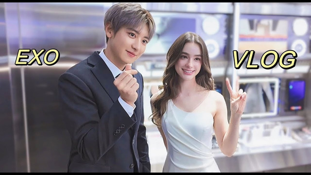 I met Chanyeol from EXO! Birthday presents unboxing a day out with my girlfriend