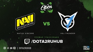 PGL Open Bucharest 2017: Na`Vi vs VG.J Thunder (Game 2, Groupstage)