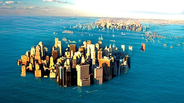 Посмотрите, Как Один из Самых Больших Городов Мира Уходит Под Воду
