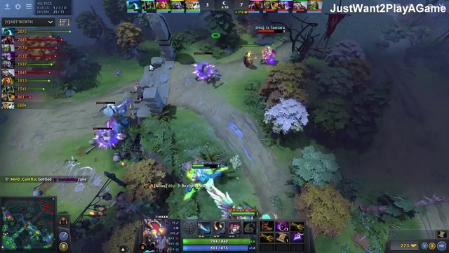 Dota 2 Miracle Cr1t vs Kuroky Mindcontrol – Incredible Teamplay