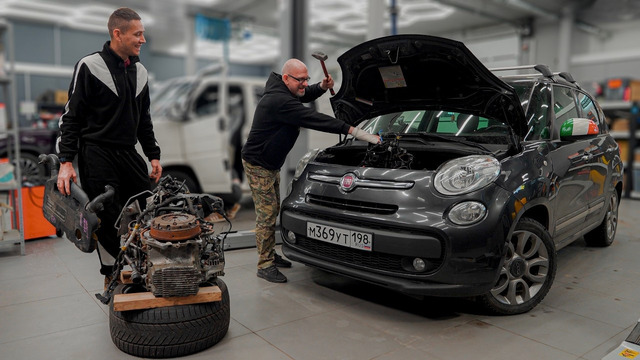 Самый странный мотор Фиата. Это Вам не V12